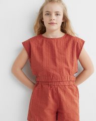 22S2-012 H&M 2-piece Top and Shorts Set - 11-12 tuổi