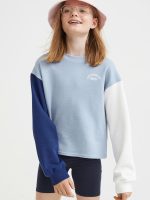 22S2-010 H&M 2-piece Sweatshirt and Bike Shorts Set - Đồ bộ cho bé gái
