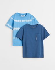 23M1-017 H&M 2-pack Cotton T-shirts - 5 tuổi