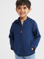 23M1-019 H&M Hooded Fleece Jacket - Áo Khoác - Áo lạnh - Áo len bé trai