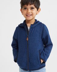 23M1-019 H&M Hooded Fleece Jacket - Áo Khoác - Áo lạnh - Áo len bé trai