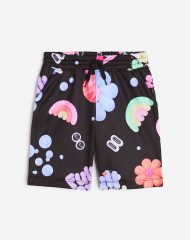 23A1-037 H&M Shorts with Printed Design - 8-10 tuổi