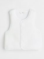 23A2-011 H&M Fluffy Vest - Áo khoác - Áo lạnh - Áo len bé gái