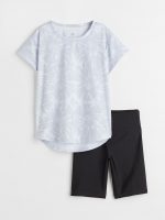 23A2-028 H&M 2-piece sports set - Đồ bộ cho bé gái