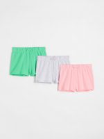23A2-017 H&M 3-pack Cotton Shorts - Quần short, quần lửng bé gái