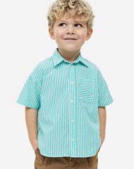 23Y1-027 H&M Oxford Shirt - Áo sơ mi bé trai