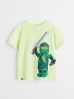 23Y1-026 H&M Printed T-shirt - Áo thun bé trai
