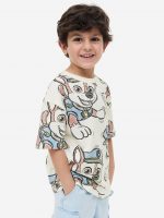 23Y1-016 H&M Printed T-shirt - Áo thun bé trai