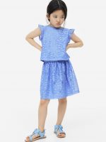 23Y1-009 H&M 2-piece lace set - Váy, đầm bé gái