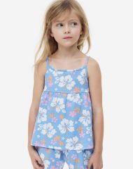 23Y2-008 H&M Sleeveless Cotton Top - 8-10 tuổi