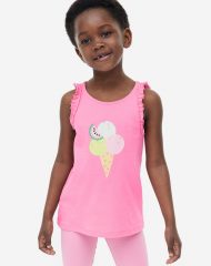 23Y2-015 H&M Ruffle-trimmed Tank Top - Category