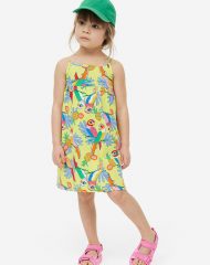 23Y2-021 H&M Patterned Cotton Dress - Category