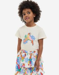 23Y2-032 H&M 2-piece Printed Set - Váy, đầm bé gái