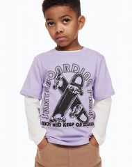 23Y2-071 H&M Cotton T-shirt - 2-4 tuổi