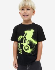 23Y2-067 H&M Cotton T-shirt - 2-4 tuổi