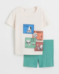 23Y2-117 H&M Cotton pyjamas - 9-10 tuổi