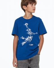 23Y2-140 H&M Printed Jersey T-shirt - 12-14 tuổi