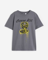 23Y2-137 H&M Printed T-shirt - 9-10 tuổi