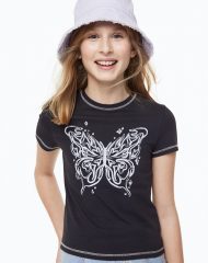 23Y2-048 H&M Printed T-shirt - 11-12 tuổi