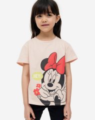 23U1-002 H&M Printed T-shirt - 4-6 tuổi