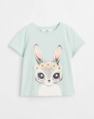 23U1-008 H&M Printed T-shirt - 6-8 tuổi