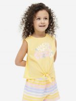 23U1-020 H&M 2-piece Cotton Set - Đồ bộ cho bé gái