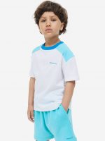23U1-041 H&M 2-piece Cotton Jersey Set - Đồ bộ cho bé trai