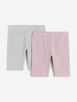 23U2-008 H&M 2-pack Cycling Shorts - Quần dài, quần Jean, legging bé gái