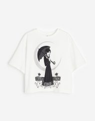 23U2-028 H&M Oversized Printed T-shirt - Từ 14 tuổi trở lên