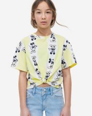 23U2-036 H&M Tie-hem T-shirt - Category
