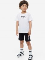 23U2-124 H&M 2-piece Cotton Set - Đồ bộ cho bé trai