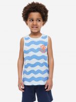 23U2-122 H&M 2-piece Printed Set - Đồ bộ cho bé trai