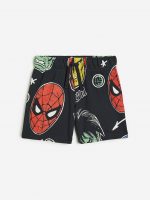23U2-113 H&M Printed Pull-on Shorts - Quần short, quần lửng bé trai