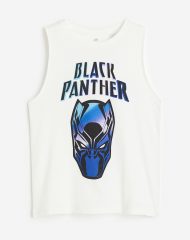 23U2-098 H&M Printed Tank Top - Áo thun bé trai