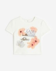 23U2-046 H&M Printed T-shirt - 12-14 tuổi