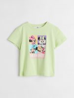 23L1-005 H&M Printed T-shirt - HÀNG GIẢM GIÁ