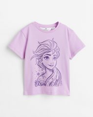 23L1-008 H&M Printed T-shirt - 6-8 tuổi