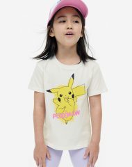 23L1-007 H&M Printed T-shirt - 4-6 tuổi