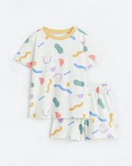 23L1-029 H&M Cotton jersey pyjamas - Đồ bộ cho bé gái