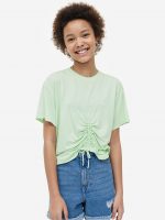 23L1-039 H&M Drawstring T-shirt - 12-14 tuổi
