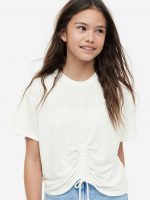 23L1-038 H&M Drawstring T-shirt - 10-12 tuổi