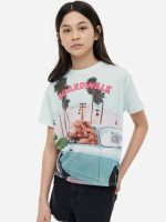 23L1-037 H&M Oversized T-shirt - 12-14 tuổi