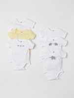 18Y2-077 H&M 6-pack short-sleeved bodysuits - Đồ bộ cho bé gái