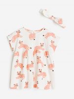 23L2-010 H&M Dress and Hairband Set - Váy, đầm bé gái