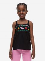 23L2-012 H&M Jersey Sleeveless Top - 4-6 tuổi