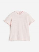 23L2-002 H&M Pointelle Jersey Top - 18-24 tháng