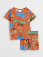 23L2-051 H&M Jersey pyjamas - Đồ bộ cho bé trai