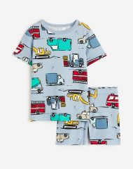 23L2-050 H&M Jersey pyjamas - 8-10 tuổi