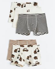 23L2-044 H&M 5-pack Boxer Shorts - 4 tuổi