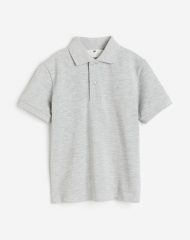 23L2-038 H&M Cotton Pique Polo Shirt - 8 tuổi